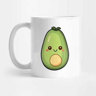 Cute Avocado Drawing Mug